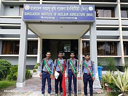 হেঁটে ১৫০ কিলোমিটার পথ পাড়ি দেবেন গোপালগঞ্জের চার রোভার ১ম দিন গোপালগঞ্জ টু কাশিয়ানি