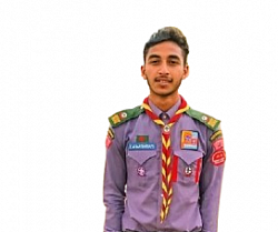 কে এম মাসরাফি,কোটালীপাড়া সরকারি আদর্শ কলেজ,রোভার স্কাউট গ্রুপ