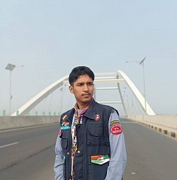 সামি শেখ ,ট্রুপ গিল ওয়েল ওপেন স্কাউট গ্রুপ গোপালগঞ্জ