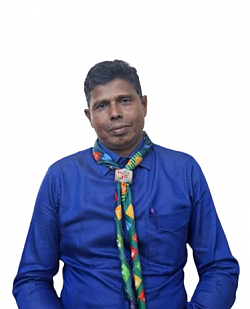 জনাব প্রদীপ কুমার বিশ্বাস,রোভার স্কাউট লিডার প্রতিনিধি,বাংলাদেশ স্কাউটস গোপালগঞ্জ জেলা রোভার