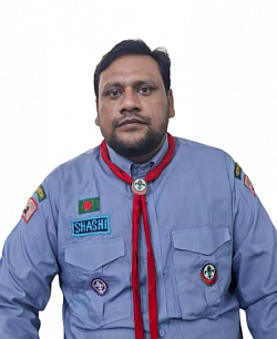 জনাব স্কাউটার শশী বৈদ্য,সহকারি-কমিশানর সমাজ উন্নয়ন ও স্বাস্থ্য,বাংলাদেশ স্কাউটস গোপালগঞ্জ জেলা রোভার